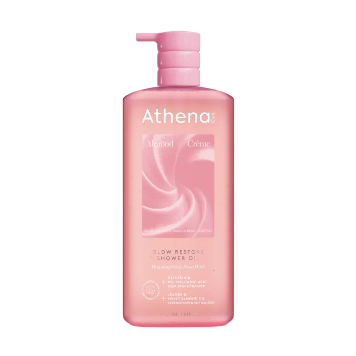 Glow Restore Shower Oil S5 Almond Crème
