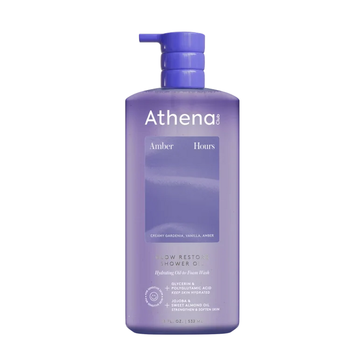 Glow Restore Shower Oil X4 Amber Hours