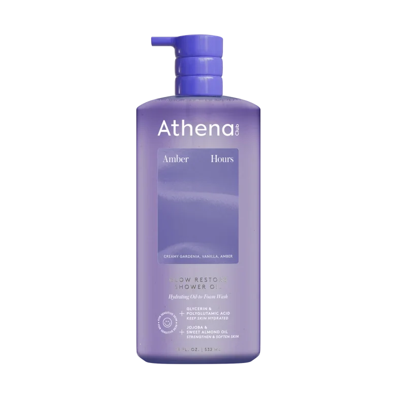 Glow Restore Shower Oil X4 Amber Hours